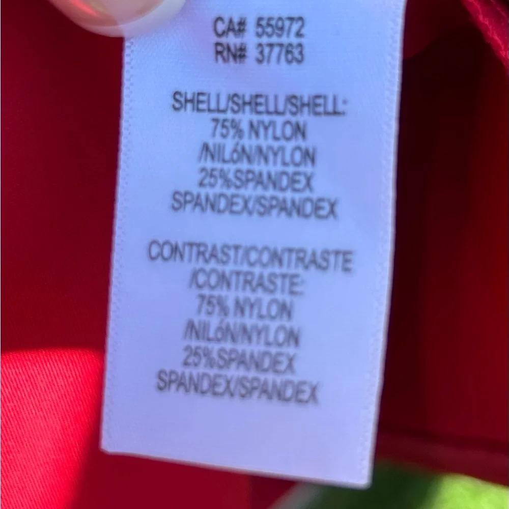Sz-4-Laundry by Shelli Segal red bodycon dress-color is closer to pic of tag - Picture 4 of 6